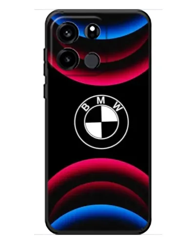 Чохол для OnePlus Turbo 6V з картинкою «Логотип BMW та неонові дуги»