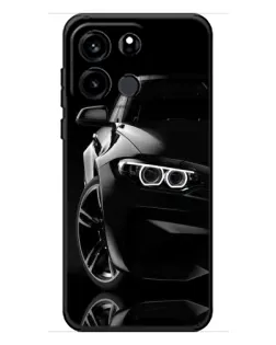 Чохол для OnePlus Turbo 6V з картинкою «Чорна BMW — профіль»