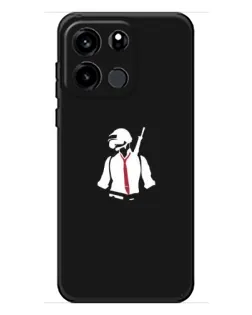 Чохол для OnePlus Turbo 6V з картинкою «PUBG — силует воїна»