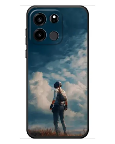 Чохол для OnePlus Turbo 6V з картинкою «Герой PUBG на скелі»