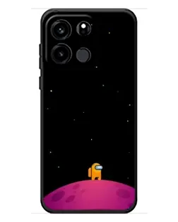 Чехол для OnePlus Turbo 6V с картинкой «Одинокий герой на планете»