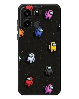 Чехол для OnePlus Turbo 6V с картинкой «Космический паттерн Among Us»