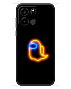 Чехол для OnePlus Turbo 6V с картинкой «Among Us неоновое сияние»