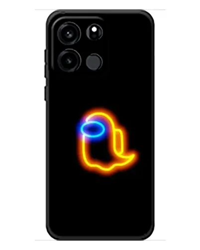 Чехол для OnePlus Turbo 6V с картинкой «Among Us неоновое сияние»