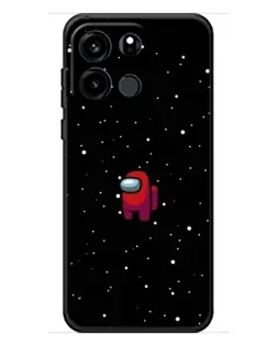 Чехол для OnePlus Turbo 6V с картинкой «Красный Among Us»