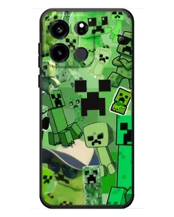 Чохол для OnePlus Turbo 6V з картинкою «Кріпери Minecraft»