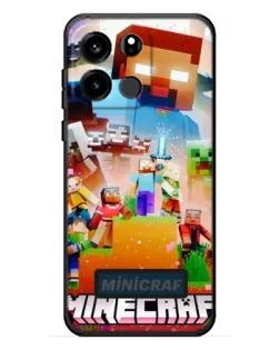 Чохол для OnePlus Turbo 6V з картинкою «Minecraft герої гри»