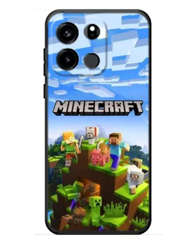 Чохол для OnePlus Turbo 6V з картинкою «Minecraft класичний світ»