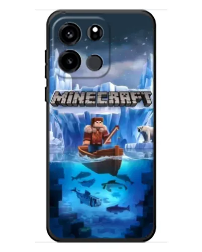 Чохол для OnePlus Turbo 6V з картинкою «Minecraft льодянийсвіт»