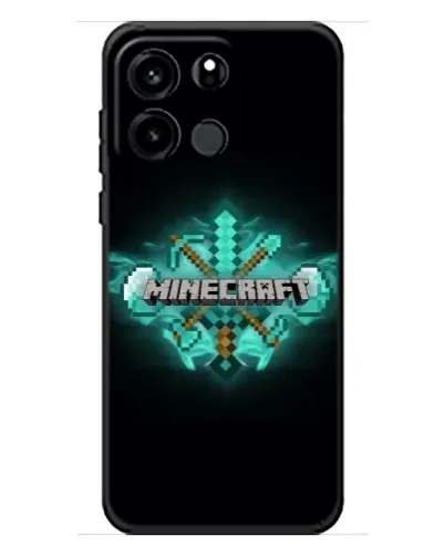 Чохол для OnePlus Turbo 6V з картинкою «Minecraft Diamond лого»