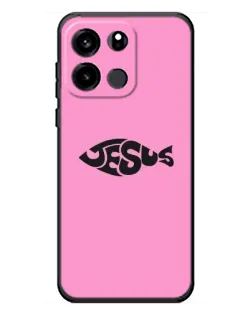 Чехол для OnePlus Turbo 6V с картинкой «Розовый символ  Jesus»