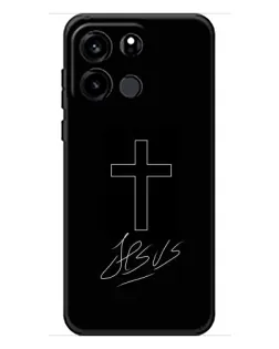 Чехол для OnePlus Turbo 6V с картинкой «Графический крест Jesus»