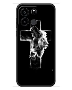 Чехол для OnePlus Turbo 6V с картинкой «Сияющий крест Jesus»