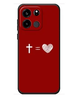 Чехол для OnePlus Turbo 6V с картинкой «Уравнение любви»