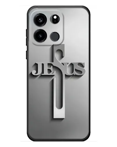 Чехол для OnePlus Turbo 6V с картинкой «Металлический крест Jesus» Чехол для OnePlus Turbo 6V с картинкой «Металлический крест Jesus»