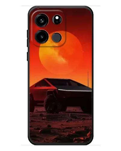 Чохол для OnePlus Turbo 6V з картинкою «Cybertruck на Марсі»