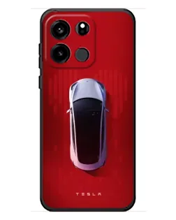 Чохол для OnePlus Turbo 6V з картинкою «Tesla Top View»
