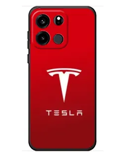 Чохол для OnePlus Turbo 6V з картинкою «Tesla Red Classic»