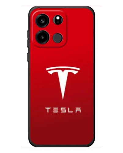 Чохол для OnePlus Turbo 6V з картинкою «Tesla Red Classic»