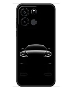 Чохол для OnePlus Turbo 6V з картинкою «Силует Tesla Night»