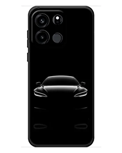 Чохол для OnePlus Turbo 6V з картинкою «Силует Tesla Night»