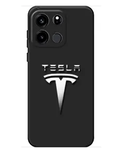 Чохол для OnePlus Turbo 6V з картинкою «Сталевий логотип Tesla»