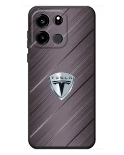 Чохол для OnePlus Turbo 6V з картинкою «Металева текстура Tesla»