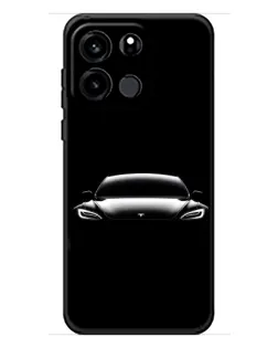 Чохол для OnePlus Turbo 6V з картинкою «Фари Tesla Night»