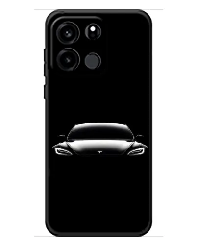 Чохол для OnePlus Turbo 6V з картинкою «Фари Tesla Night»