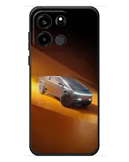Чохол для OnePlus Turbo 6V з картинкою «Cybertruck у пустелі»