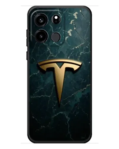 Чохол для OnePlus Turbo 6V з картинкою «Мармурова Tesla Gold»