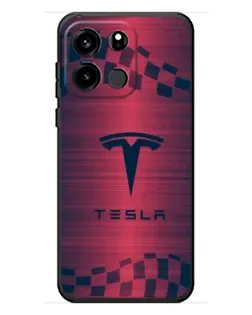 Чохол для OnePlus Turbo 6V з картинкою «Тесла червоний карбон»