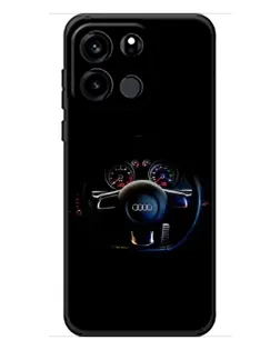 Чехол для OnePlus Turbo 6V с картинкой «Салон Audi — руль»
