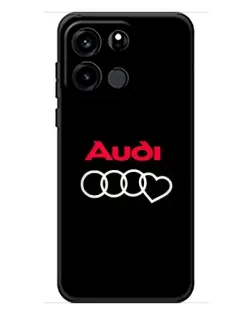 Чохол для OnePlus Turbo 6V з картинкою «Логотип Audi Heart»