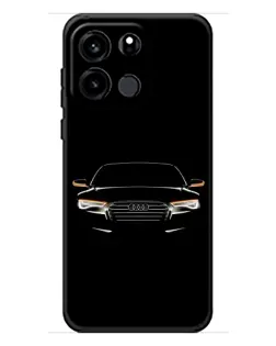 Чехол для OnePlus Turbo 6V с картинкой «Audi — ночной контур»