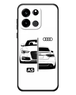 Чехол для OnePlus Turbo 6V с картинкой «Audi — контрастный дизайн»