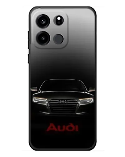Чехол для OnePlus Turbo 6V с картинкой «Audi — градиентный контур» Чехол для OnePlus Turbo 6V с картинкой «Audi — градиентный контур»