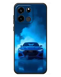 Чехол для OnePlus Turbo 6V с картинкой «Audi — голубая энергия»
