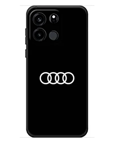 Чехол для OnePlus Turbo 6V с картинкой «Audi White Logo» Чехол для OnePlus Turbo 6V с картинкой «Audi White Logo»