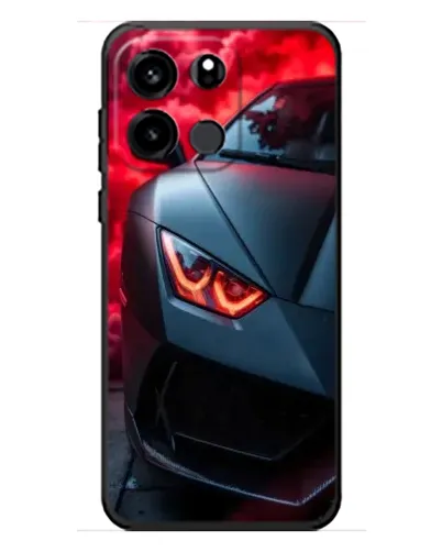 Чехол для OnePlus Turbo 6V с картинкой «Lamborghini красное сияние»