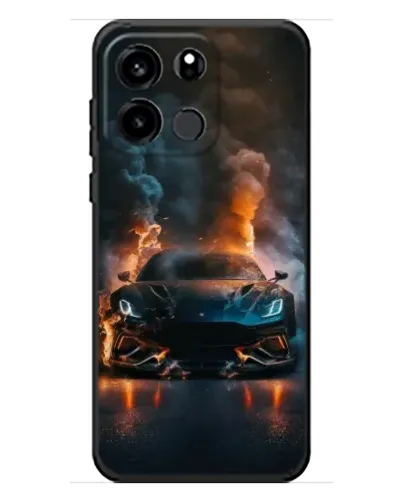 Чехол для OnePlus Turbo 6V с картинкой «Lamborghini дымная эстетика»