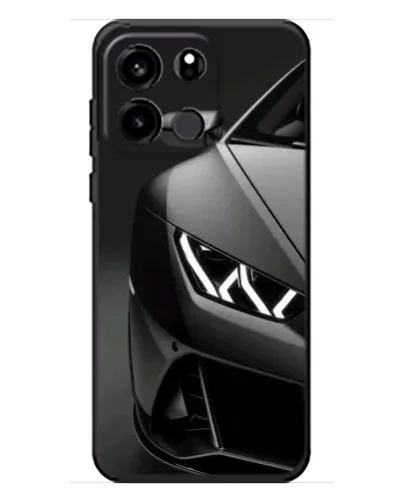 Чехол для OnePlus Turbo 6V с картинкой «Lamborghini фары детализация»