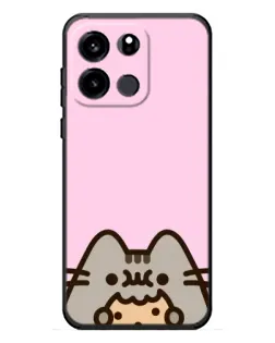 Чехол для OnePlus Turbo 6V с картинкой «Pusheen и печенье»