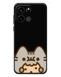 Чехол для OnePlus Turbo 6V с картинкой «Пушин на черном»