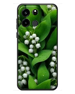 Чехол для OnePlus Turbo 6V с картинкой «Ландыши в зелени»