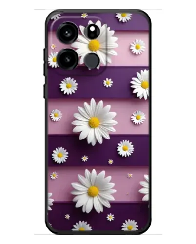 Чехол для OnePlus Turbo 6V с картинкой «Ромашки на фиолетовом» Чехол для OnePlus Turbo 6V с картинкой «Ромашки на фиолетовом»