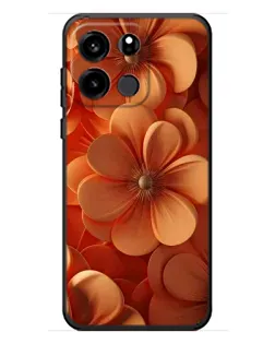 Чохол для OnePlus Turbo 6V з картинкою «Помаранчева макро квітка»