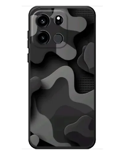 Чехол для OnePlus Turbo 6V с картинкой «Темный абстрактный камуфляж»
