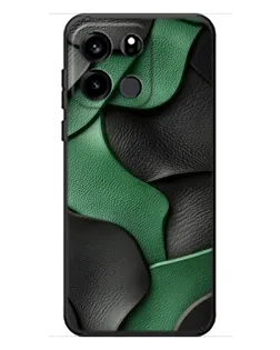 Чехол для OnePlus Turbo 6V с картинкой «Зеленые кожаные волны» Чехол для OnePlus Turbo 6V с картинкой «Зеленые кожаные волны»