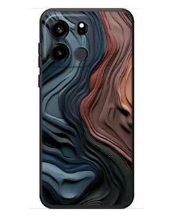 Чехол для OnePlus Turbo 6V с картинкой «Цветные волны каньона» Чехол для OnePlus Turbo 6V с картинкой «Цветные волны каньона»
